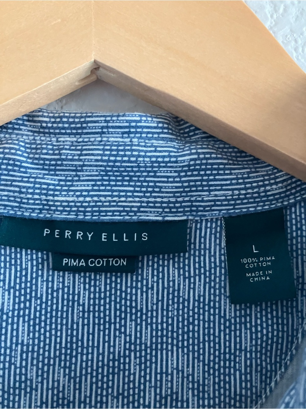 Men's Patterned Polo - Picture 6 of 6